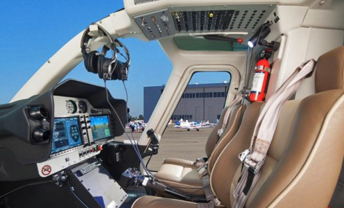 Bell 407GX Cockpit